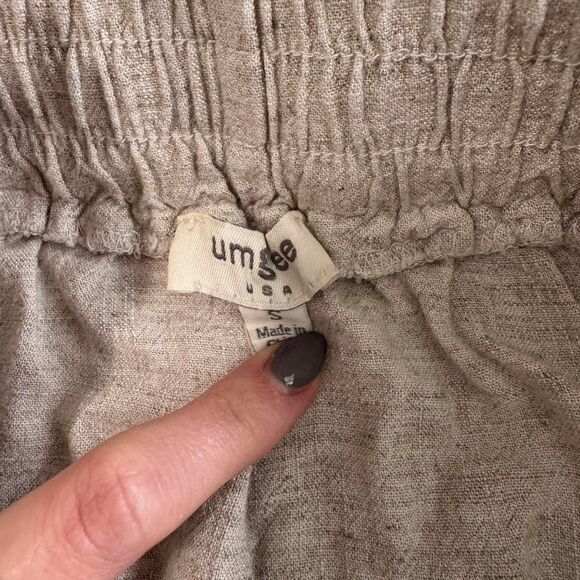 S Umgee‎ Cream Skirt – Flowy Y2K Boho Mini Vibes - Picture 3 of 5